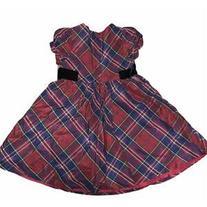 Gymboree Red Plaid Dress size 2